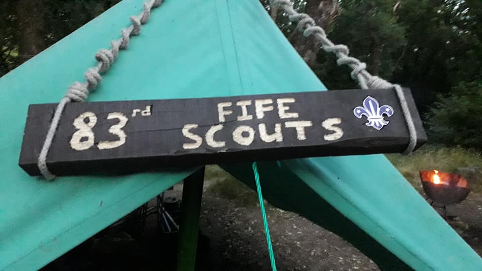 Scout Section Banner